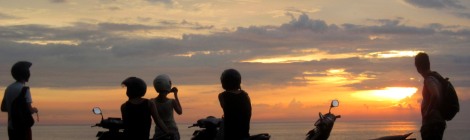 silhouette Lombok Indonesia
