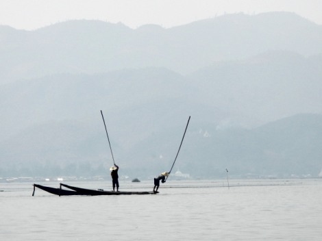 fisherman on Inle Lake Myanmar