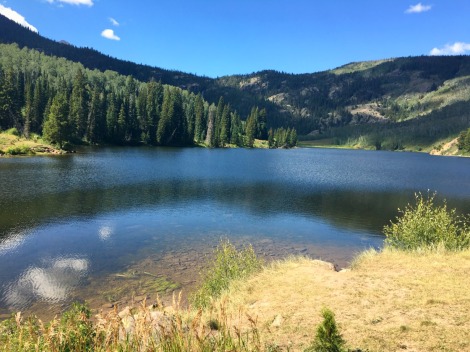 Cataract Lake, escape to Summit County, Colorado