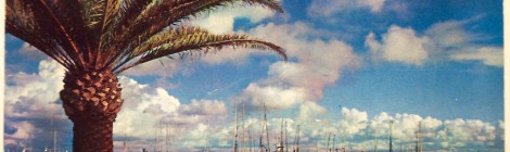 vintage postcard San DIego fishing pier
